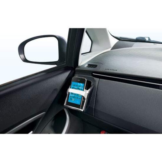 CARMATE Пара специфичных для автомобиля подстаканников для Toyota Prius ZVW30 – Набор подстаканников для приборной панели, Черный (NZ513)