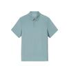 Comfortable Breathable Solid Color Versatile Slim Fit Short Sleeve Polo Shirt Men Polo Shirts Light-Green 952527112-2