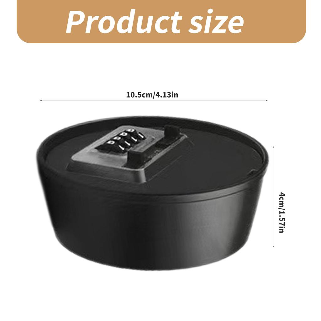 Кодовый замок, сейф для секретного хранения ключей и ценных вещей, тайное отделение, сейф для хранения