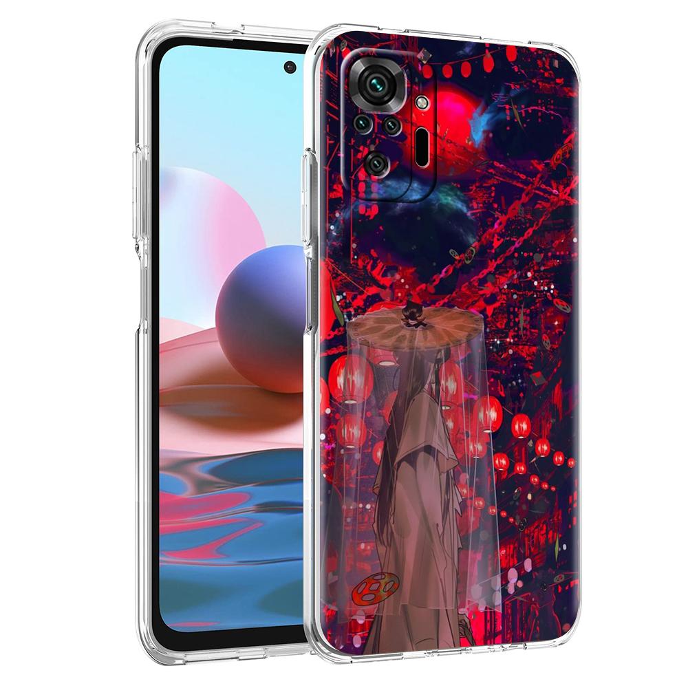 Чехол в стиле «Благословение небожителя» для Xiaomi Redmi Note 12 4G 11 10 Pro 5G 10C 10S 9S 9 9T 8T 9C 9A 8 8A 7 K50 K40