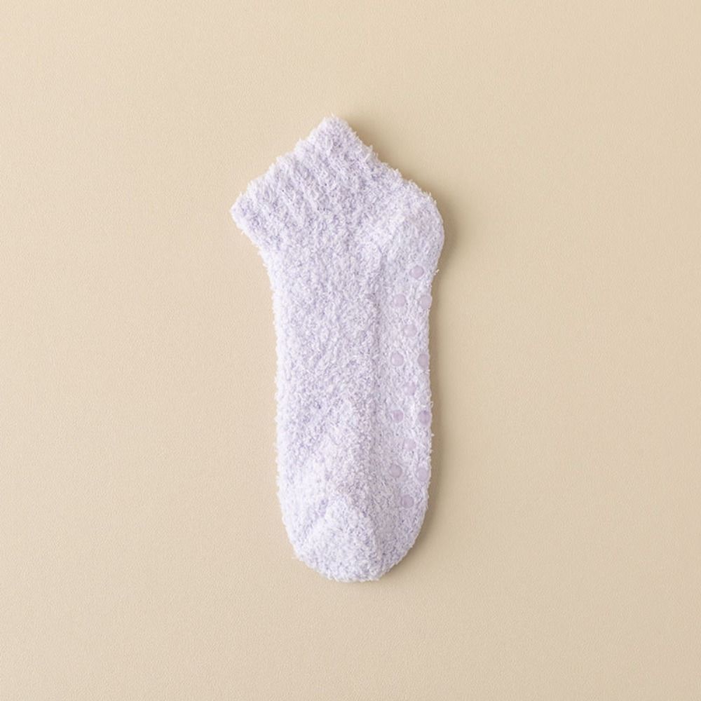 Зимние коралловые бархатные носки Теплые носки для сна Хлопковые носки для женщин