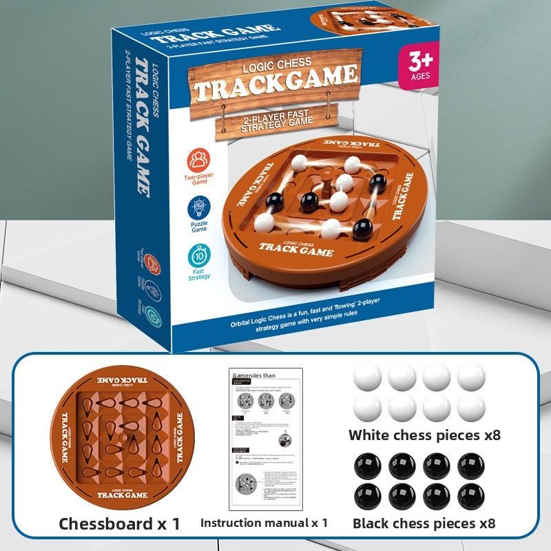 Track Logic Chess Game For Kids With Dual Player Mode And Brain Training Fun