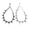 1PC Spike Rivet Punk Collar Necklace Goth Rock Biker Link Chain Choker Jewelry