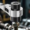 Многоразмерный трещоточный ключ с двусторонним дизайном для механиков, DIY-проектов, конструкция из коррозионностойкой стали