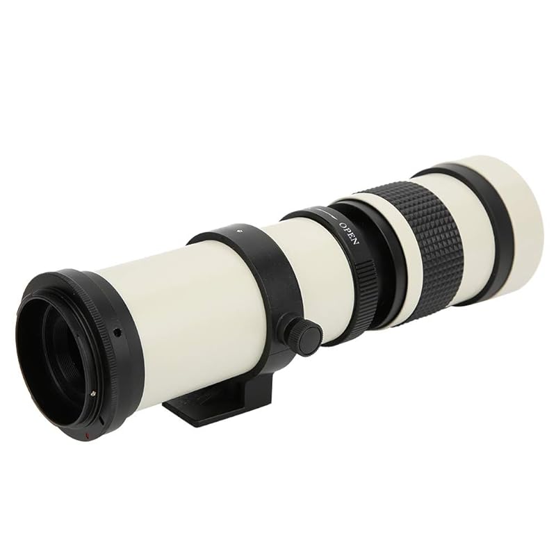 Hilitand telephoto lens For Canon EF-S mount camera 420-800mm Caliber F8.3-16 Full manual focus telescope zoom Multilayer MC coating manual focus lens