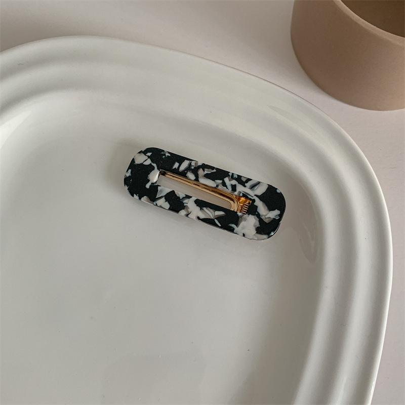 Французская ретро-заколка для волос «утконос» из ацетата — аксессуар для головного убора с челкой в корейском стиле