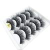 Fluffy Multilayers Wispy Flared Eye Lash Extension 6D Faux Mink Hair Crisscross False Eyelashes