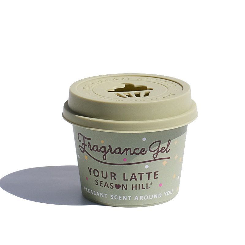 Ice Cream-Scented Flameless Aromatherapy Home Bathroom Air Freshener Car Solid Fragrance Balm Freshener