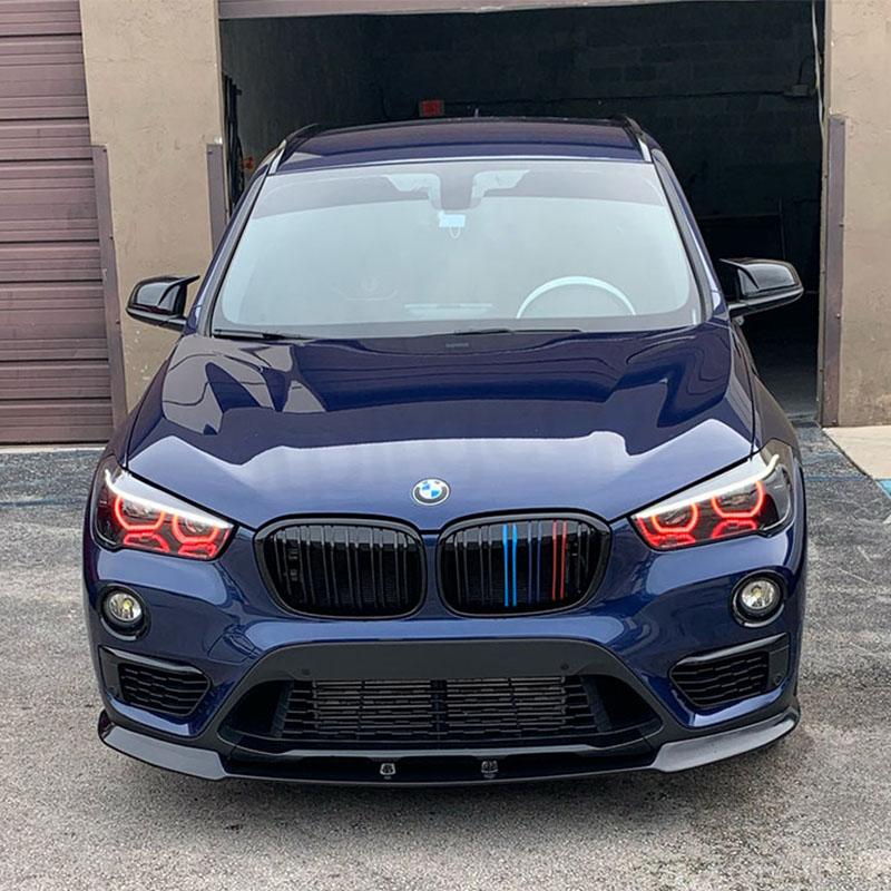 2 шт., сменные боковые крылья, модифицированные накладки на зеркала для BMW X1 F48 X2 F39 Z4 G29 2 серии F45 F46 F52 F40, углеродное волокно