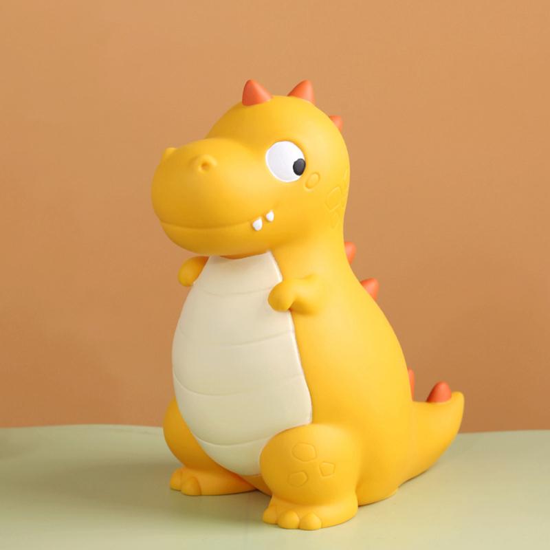 Dinosaur Piggy Bank Cute Cartoon Anti-fall Large Capacity Shatterproof Money Coin Bank Gifts For