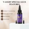 30g UV Hair Glue  Invisible Hair Extension Glue Waterproof Seamless Fast Drying Hair Extension Glue Hair Adhesive Invisible Extension