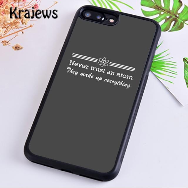 Krajews Атомная Наука Химия Чехол для Телефона Для iPhone 17 Air 16 15 14 plus 11 12 13 pro max coque Оболочка Fundas
