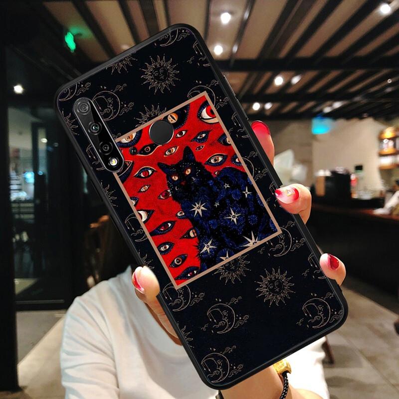 Волшебный чехол для телефона Sun Moon Witches Moon Tarot для Huawei P50 Pro P30 P40 Lite P40Pro P20 lite P10 Plus Mate 20 Pro Mate20 X