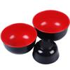 Black Red Food Containers Imitation Porcelain Soup Bowl New Melamine Bowls  Dishware