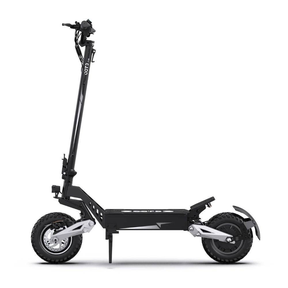 Foldable electric scooter OOTD T10, 500W peak 900W motor, 48V 13.5AH battery, top speed 50 km/h, cruising range 45km, 11-inch tires