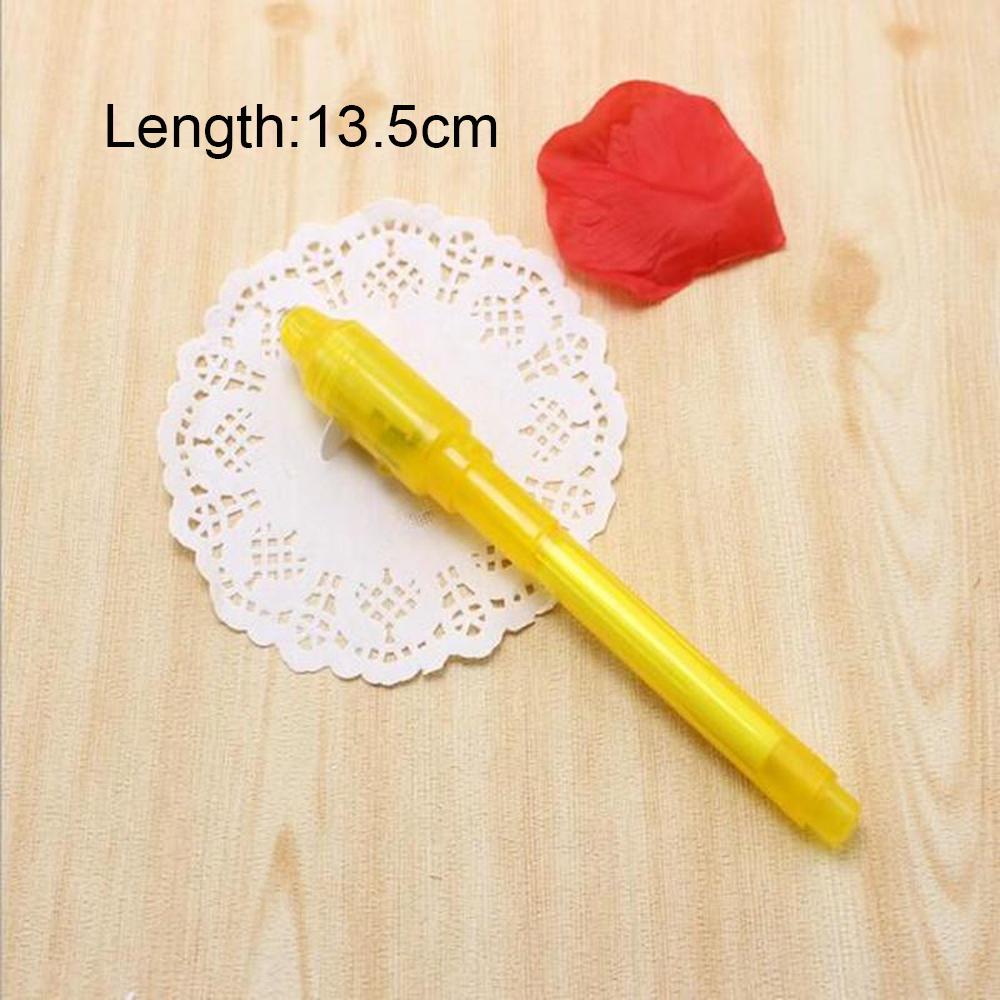 Creative Invisible Black Light Combo 2 In 1 Magic Invisible Ink Pen HD
