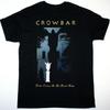 Футболка с принтом Crowbar Band Time Heal Nothing Черная Полный размер S 5XL