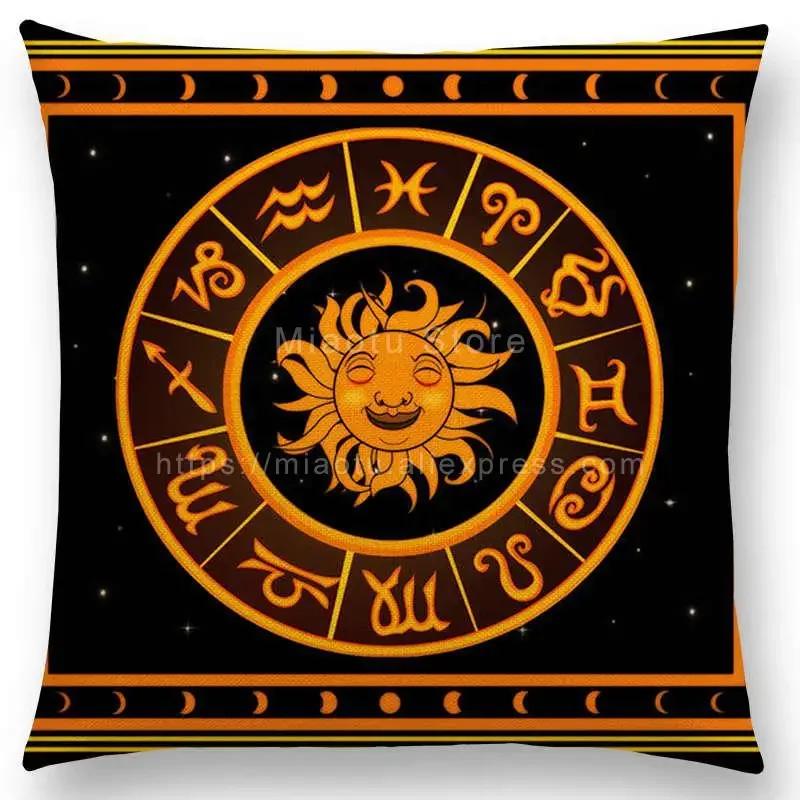 Новая мечтательная изумрудная наволочка с цветком духа, мандала души, элегантный цветочный узор, ретро наволочка