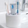 Полка для хранения зубных щеток, универсальный держатель для зубной пасты, дизайнерские сетки, органайзер для кистей для макияжа, аксессуары для ванной комнаты