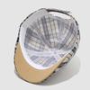 Stylish Unisex Plaid Beret for Infants & Toddlers - Versatile Korean Spring Hat 2026
