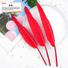 20Pcs57 Big Red Feather Diy Jewelry Accessories Clothing Handicrafts Decorative Materials