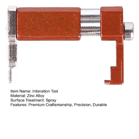 Регулятор интонации из цинкового сплава для гитарного бриджа Инструмент для настройки интонации для систем тремоло Floyd Rose Электрогитара Инструмент для настройки музыкальных инструментов
