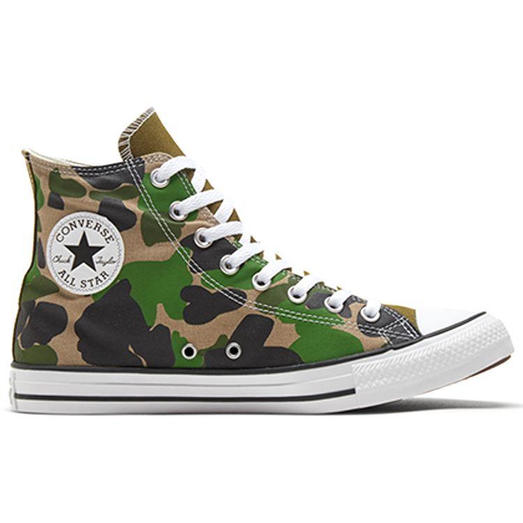 Converse Chuck Taylor All Star High Top Canvas Sneakers Unisex Sneakers Desert-Camouflage 168907C