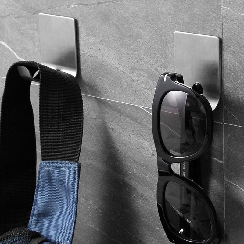 1 шт., держатель для бритвы из нержавеющей стали 304, полка для хранения бритвы, крючок для ванной комнаты, органайзер