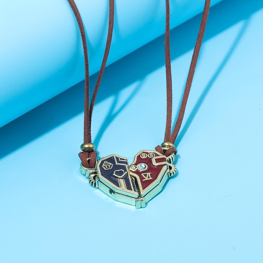 Аркейн Лига Легенд Кэти Льюнг Ви Ювелирное Изделие Сердце Ожерелье Подвеска