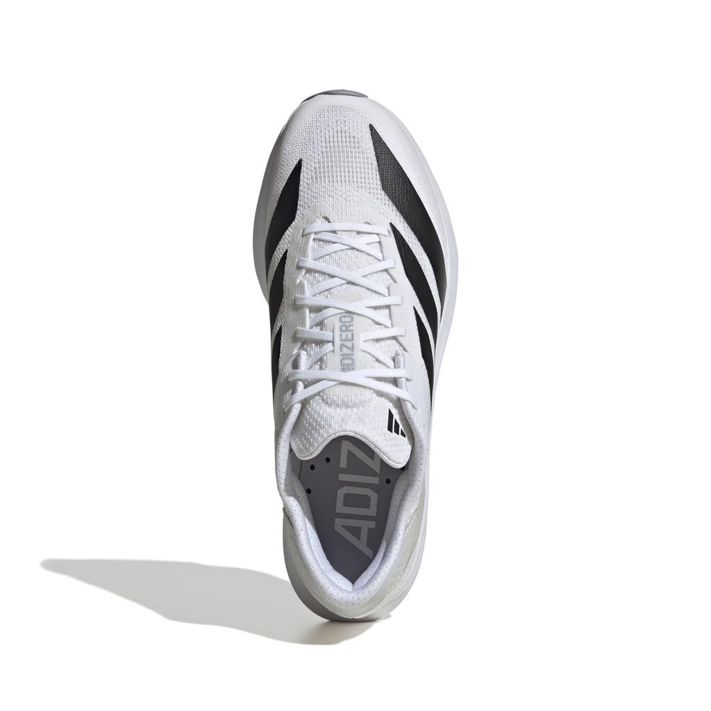 Adidas adizero SL2 running shoes, unisex adult, NMQ07, footwear white/core black/dash gray (JQ0351), size 28.0 cm