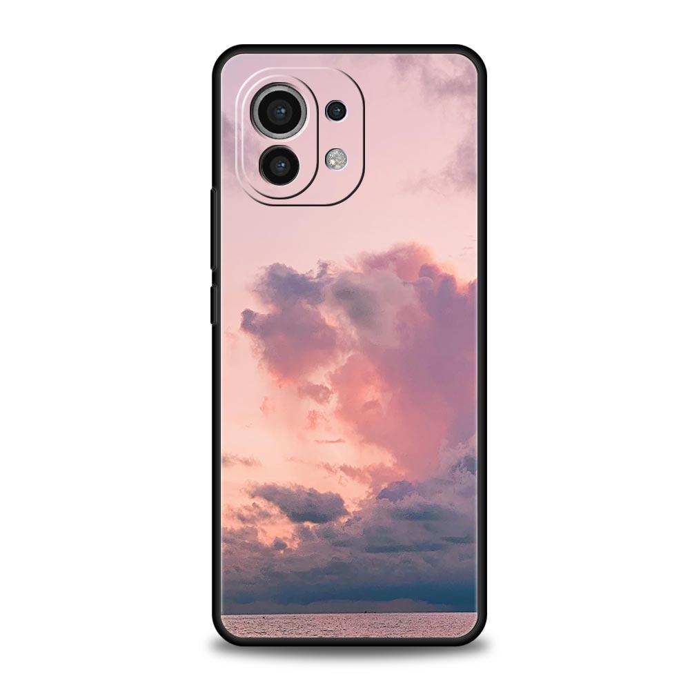 Чехол для телефона Cloud Summer Sunset Glow для Xiaomi Mi 17 15T 15 14 14T 13T 12T Pro 12 13 Lite 5G 11T Poco X6 X7 X5 Pro Мягкий чехол
