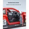 Модель легкосплавного автомобиля Nissan GTR Skyline в масштабе 1/24 с аутентичными звуковыми эффектами — первоклассная игрушка для детей и коллекционеров, вдохновленная фильмом «Форсаж»