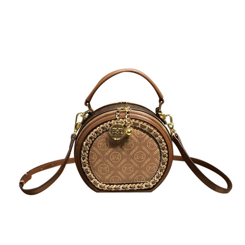 2025 Новая женская маленькая круглая сумка кроссбоди мини-сумочка