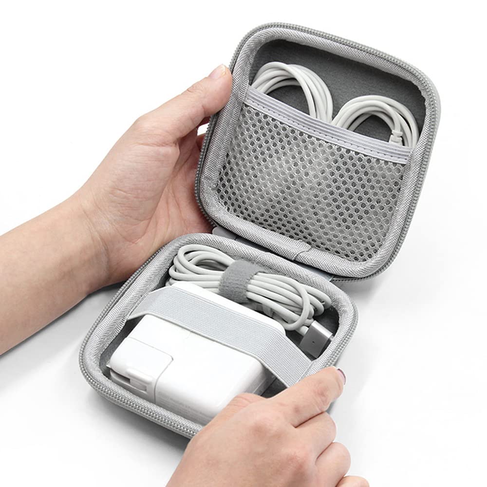 TOMGDRACO Кейс для хранения для Macbook Сумка-чехол для USB-накопителя для Power Bank, Наушников, Гаджетов Дорожный аксессуар для ПК Маленький Мини EVA Жесткий для Путешествий и Бизнеса