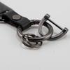 NYOJ2 Car Keychain Carbon Fiber Zinc Alloy Key Chian Ring For KIA Ceed RIO K9 Sorento Carnival Stinger Forte Niro Soul EV9 EV6 Stonic
