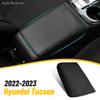 Подлокотники центральной консоли, чехол для коробки, защита от царапин, кожаный подлокотник, защитная накладка, декоративные аксессуары, пригодные для Hyundai Tucson 2022