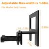 4PCS Metal Bed Frame Support Brackets Quick Tool Release Setups Nonslip Pad Suitable for Most Bed Size top sale