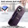 CASENEO Чехол для iPhone 17 со складной подставкой, ТПУ, ПУ-кожа, ПК, карман для карт, магнитная крышка телефона, совместим с MagSafe