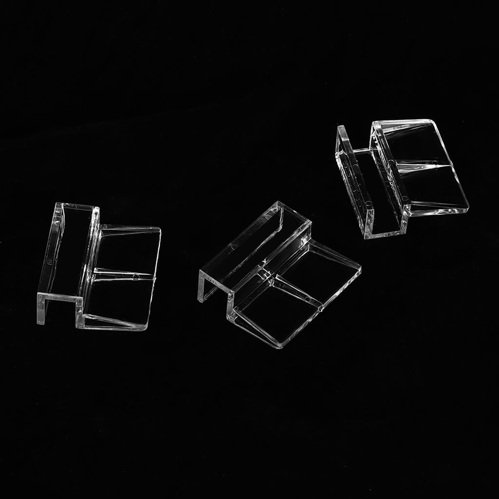 20 шт., стеклянная крышка, акриловый зажим, держатель, зажим, аксессуар для аквариума