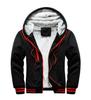 Осенне-зимний утепленный свитер с капюшоном, подростковая куртка, мужской кардиган, теплая толстовка с капюшоном, модная