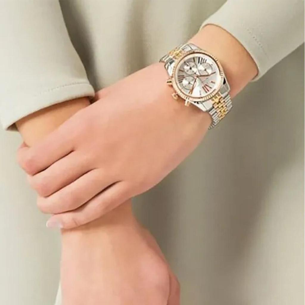 Michael Kors MK5955 Lexington Chronograph Stainless Steel Women's Watch