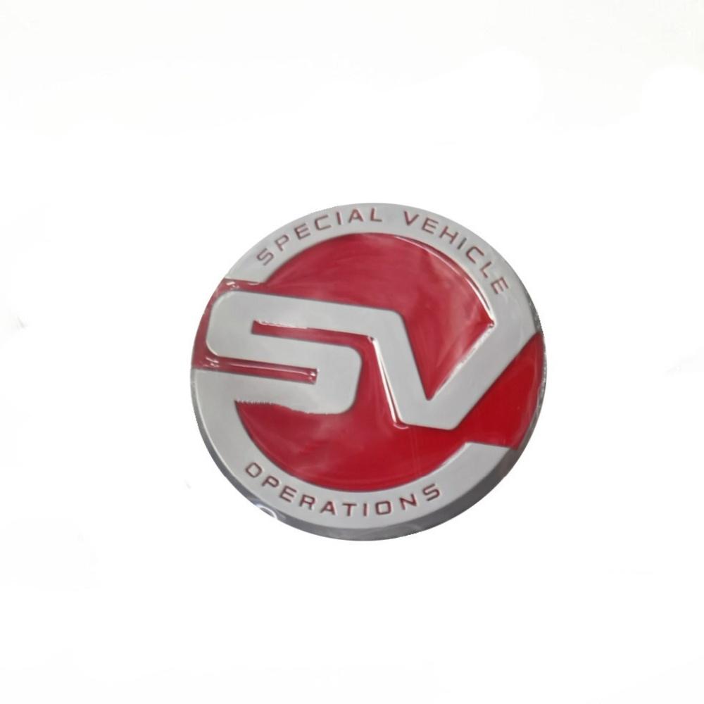 Car Body Logo Sticker SV Emblem Car Trunk Decoration Badge
