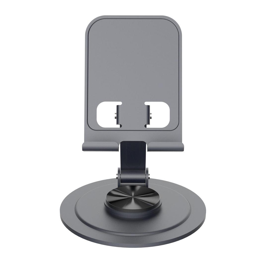 Wood Grain All-Metal Phone & Tablet Stand - Universal Holder for TV Show Watching, Custom Logo