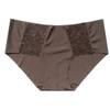 Women's Thin Anti Bacterial Lace Semi Adhesive Non Trace Sexy Low Rise Breathable Briefs