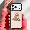 Милый ленивец Животные Чехол для телефона для iPhone 17 16 15 14 13 Pro Max Задняя крышка для 12 11 Pro Coque