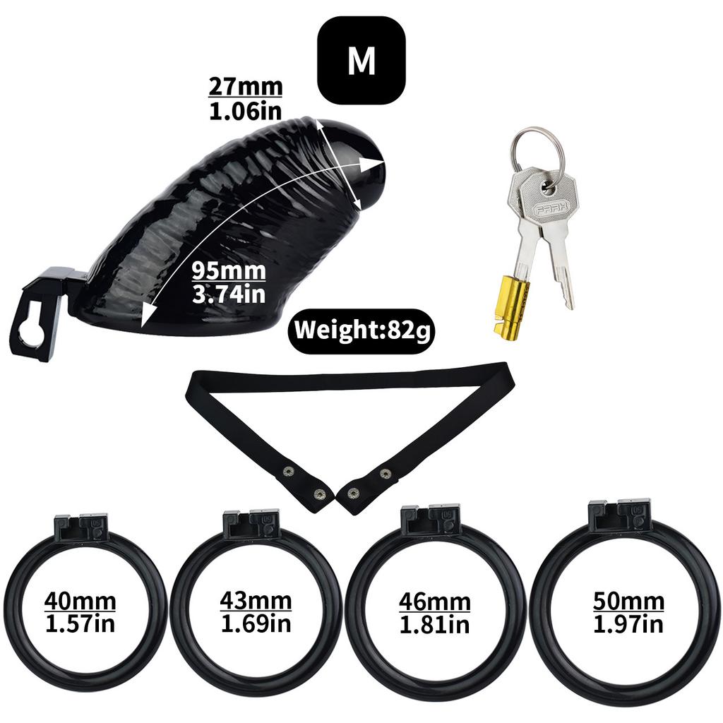 Мужской замок для пениса, носимый из смолы, замок CB, черный замок для пениса, гей-рогоносец, БДСМ, секс-игрушки, пояс верности