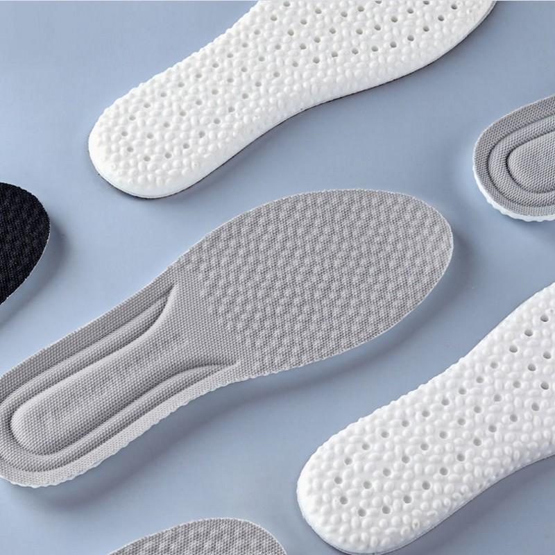 Амортизирующие спортивные стельки для обуви, подошва, подушка для бега, дышащие дезодорирующие мягкие утолщенные стельки из искусственной кожи, подушечки для обуви