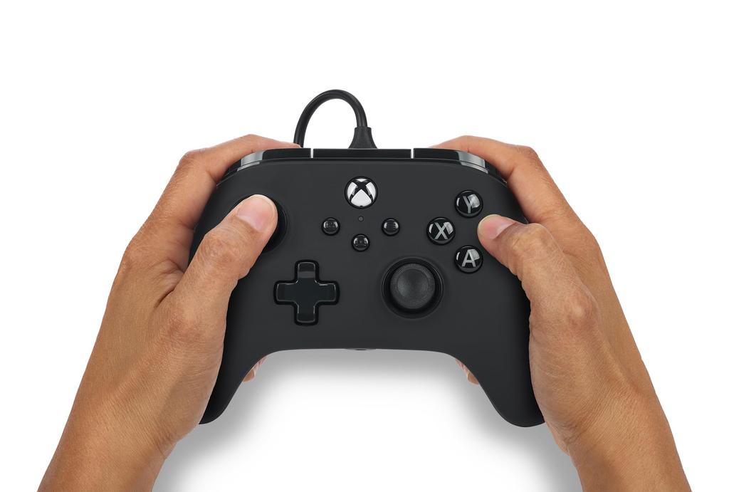 Год PowerA Advantage Проводной контроллер для Xbox Series Черный Функция двойной вибрации для Xbox Series PC Windows [2 Гарантия] XS - XS 10/11 (официальный