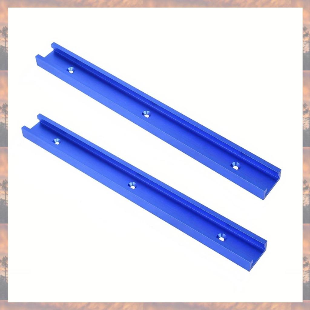 2025 Trend 2Pcs 30 Type T-Track T-Slot Miter Track Jig Fixture Slot Connector Woodworking Chute Rail Carpentry Tools, Durable 40