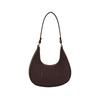 Stylish Minimalist Crescent Bag For Women In Chic Black Coffee Green Orange And Burgundy